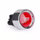 Бутон за стартер Start, незадържащ, НО, червен, светещ, 12VDC, 30A, Ф22mm