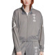 ADIDAS Large Logo Track Jacket Charcoal Solid Grey/White