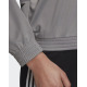 ADIDAS Large Logo Track Jacket Charcoal Solid Grey/True Pink
