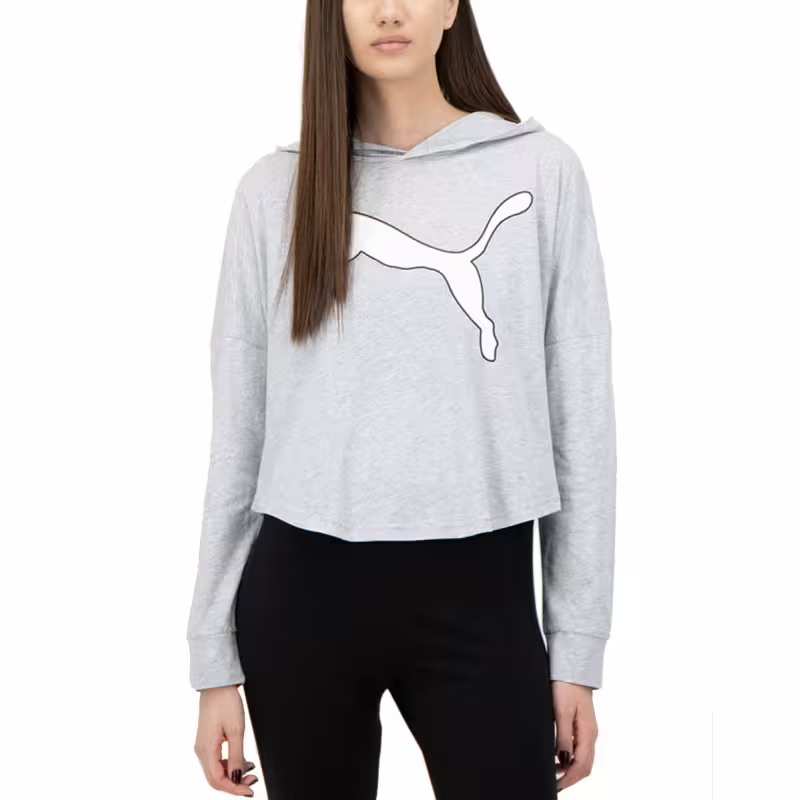 PUMA Modern Sports Cover Up Sweatshirt Grey