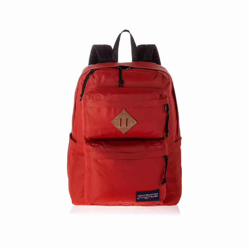 JANSPORT Double Break Backpack Red