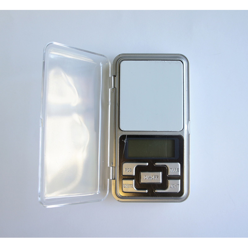Везна бижутерска, електронна, LCD дисплей, светеща, 200g, 0,01g