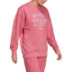 ADIDAS Retro Luxury Crew Sweatshirt Pink