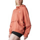 ADIDAS Always Original Snap-Button Hoodie Orange