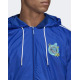 ADIDAS Originals Graphic Stoked Fish Windbreaker Blue