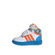 ADIDAS x Disney Mickey Hoops Mid Shoes White/Multi