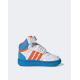 ADIDAS x Disney Mickey Hoops Mid Shoes White/Multi