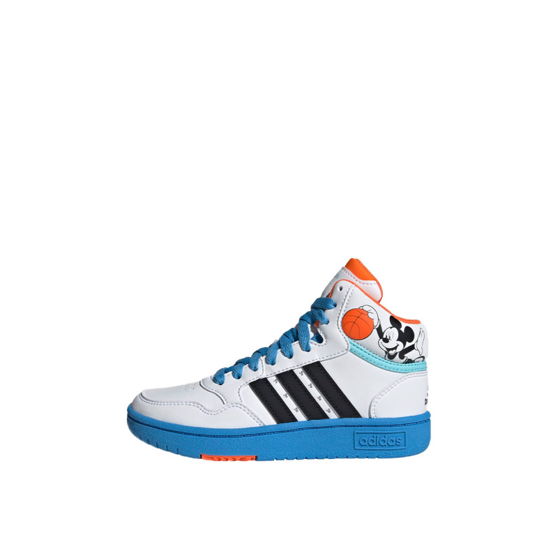 ADIDAS x Disney Mickey Mid Hoops Shoes White/Multi