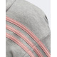 ADIDAS Sportswear 3-Stripes Full-Zip Hoodie Grey