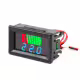 Индикатор на заряд на батерии, волтметър, 7VDC, 100VDC, 46x27mm