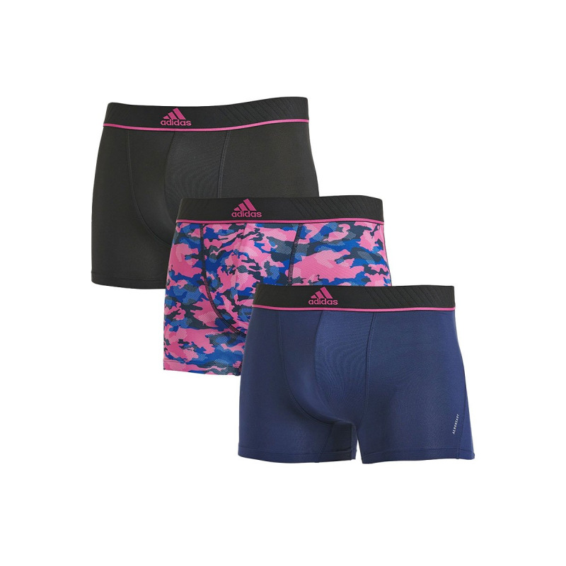 ADIDAS 3-Packs Brand Logo Boxer Navy/Black/Multi