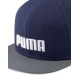 PUMA Flat Brim Cap Navy/Grey