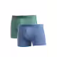 ADIDAS 2-Packs Comfort Flex Eco Soft 3-Stripes Boxer Blue/Green