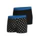 ADIDAS 2-Packs Comfort Flex Cotton Boxer Black/Multi