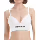 ADIDAS Originals Modern Flex Triangle Bra Underwear White