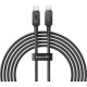 Кабел за данни Baseus Unbreakable, Type-C - Type-C, 100W, PD, 1.0m, Черен - 40424