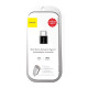 Преходник Baseus Mini, Micro USB F към Type-C, OTG, Черен - 40398