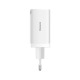 Мрежово зарядно устройство Baseus GaN5 Pro Fast, 65W, С PD кабел, Бял - 40410