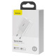 Мрежово зарядно устройство Baseus Speed Mini 1C, 20W, 1 x Type-C F, Бял - 40414