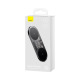 Безжично зарядно устройство Baseus Digital LED, 2в1, Qi, 20W, Черен - 40384