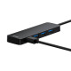 USB хъб Baseus UltraJoy, 4 Порта, USB към 4xUSB 3.0, 0.15m, Черен - 12073