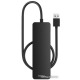 USB хъб Baseus UltraJoy, 4 Порта, USB към 4xUSB 3.0, 0.5m, Черен - 12074