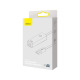 Мрежов адаптер Baseus Lite, USB към RJ45, 1000Mbps, Сив - 40392