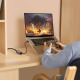 Мрежов адаптер Baseus Lite, USB към RJ45, 100Mbps, Сив - 40390