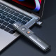 Мултифункционално дистанционно Baseus Orange Dot, Лазерна показалка, Сив - 40394