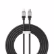 Кабел за данни Baseus CoolPlay, Type-C - Lightning, 20W, 1.0m, Черен - 40452