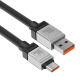 Кабел за данни Baseus CoolPlay, Type-C, 100W, 2.0m, Черен - 40447