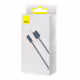 Кабел за данни Baseus Dynamic, Lightning, 1.0m, Сив - 40463