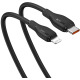 Кабел за данни Baseus Pudding, Type-C - Lightning, 20W, 2.0m, Черен - 40435