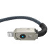 Кабел за данни Baseus Unbreakable, Type-C - Lightning, 20W, 1.0m, Черен - 40437