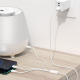 Кабел за зареждане Baseus Superior, 3 в 1, Micro USB, Lightning, Type-C, 1.0m, Бял - 40438