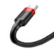 Кабел за данни Baseus Cafule, Type-C, 3.0A, 1.0m, Черен - 40490