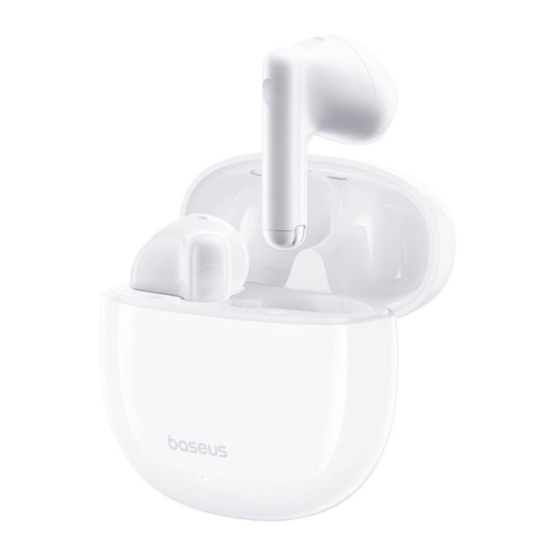 Bluetooth слушалки Baseus Bowie E13, TWS, Бял – 20754