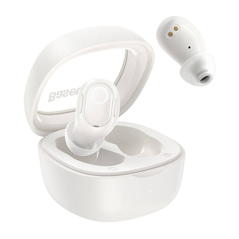 Bluetooth слушалки Baseus Bowie WM02, TWS, Бял – 20759