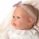 Кукла-бебе Далия с лента за коса и аксесори - 45 см