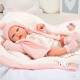 Кукла-бебе Марта с меко розово одеяло - 40 см