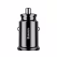 Зарядно устройство за кола Baseus Grain, 3.1A, 2 x USB, Черен - 40511