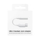 Кабел преходен, съвместиим със Samsung, Type-C(м), 3,5mm STEREO JACK(ж), 0,12m