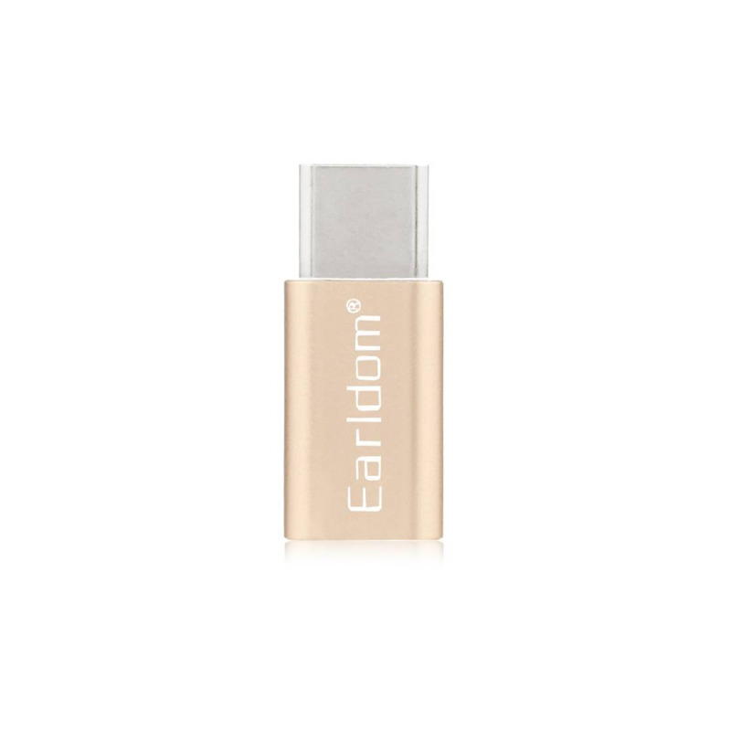 Преходна букса TC01, MICRO USB(ж), TYPE-C(м)