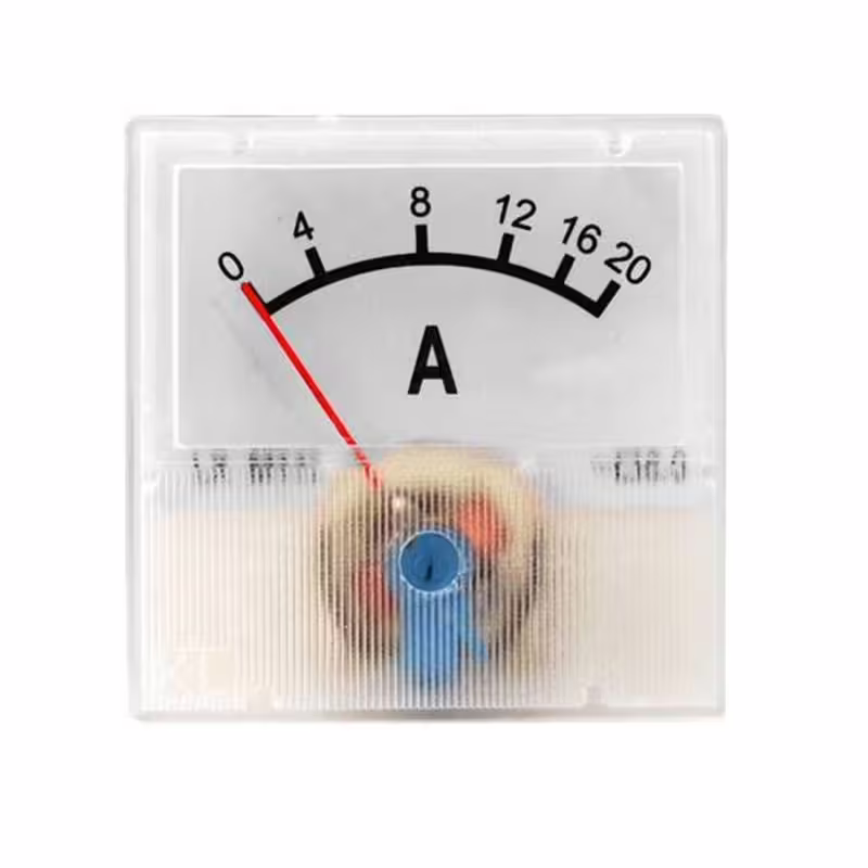 Амперметър 91C16, DC, директен, 20A, 40x40mm