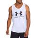 UNDER ARMOUR Sportstyle Logo Tank Top White