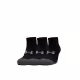 UNDER ARMOUR 3-Packs Heatgear Low Cut Socks Black