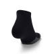 UNDER ARMOUR 3-Packs Heatgear Low Cut Socks Black