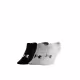 UNDER ARMOUR 3-Packs Essential Ultra Low Cut Socks Black/Grey/White