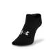 UNDER ARMOUR 3-Packs Essential Ultra Low Cut Socks Black/Grey/White