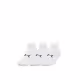 UNDER ARMOUR 3-Packs Essential Low Cut Socks White